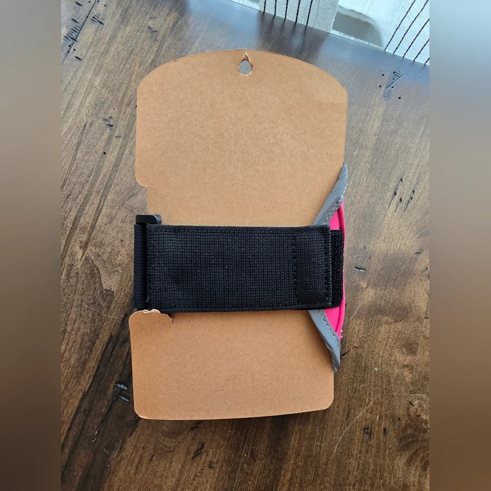 Free People Pink and Black Crossbody Pouch